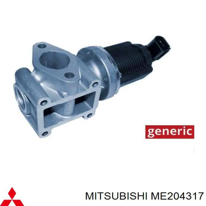 Клапан EGR, рециркуляції газів ME204317 Mitsubishi