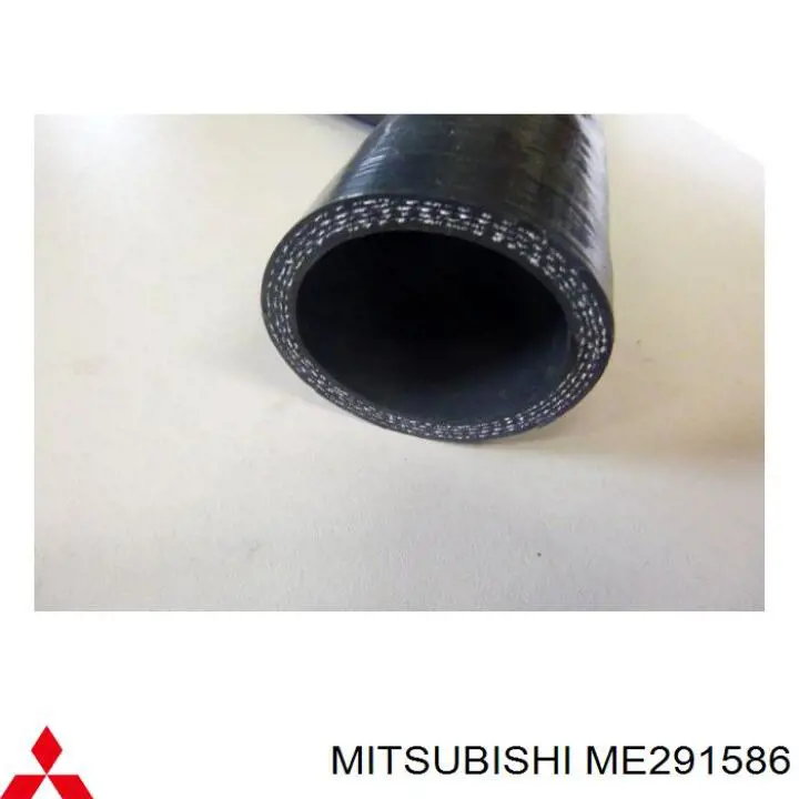 ME291586 Mitsubishi шланг/патрубок радіатора охолодження, нижній