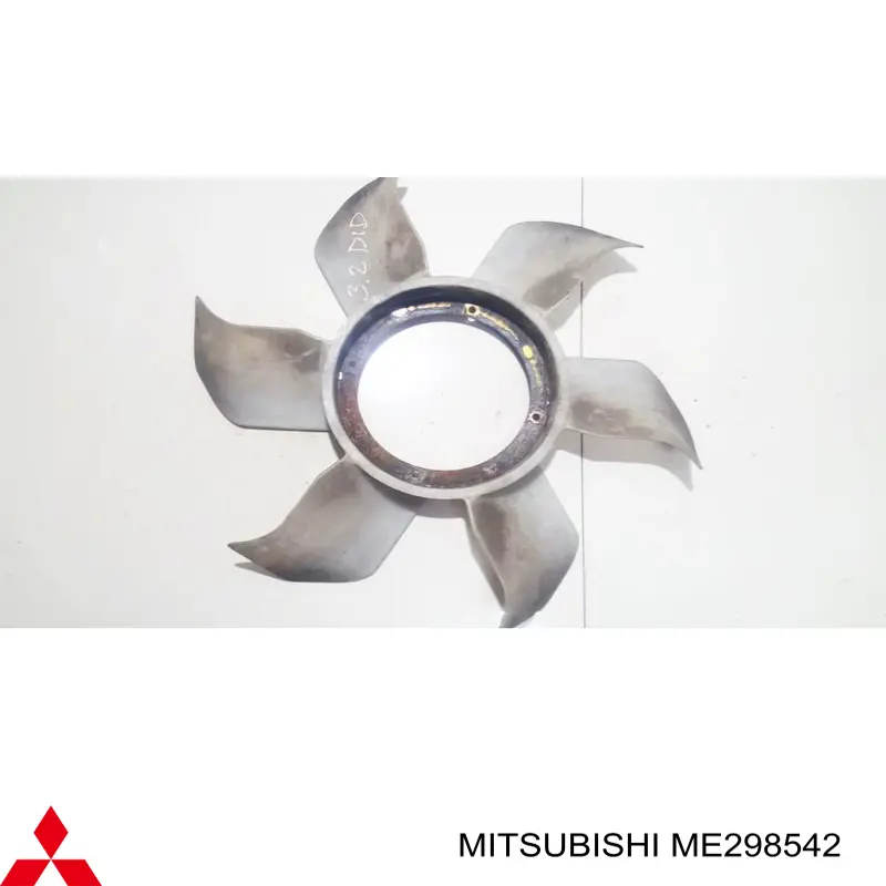 Вентилятор/крильчатка радіатора охолодження Mitsubishi ME298542 ціна, від 28.24 USD