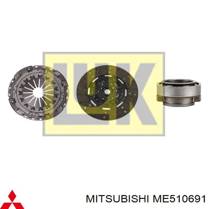 Диск зчеплення ME510691 Mitsubishi