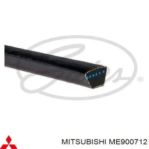 Клиновий ремінь Mitsubishi ME900712 ціна, від 10.15 USD