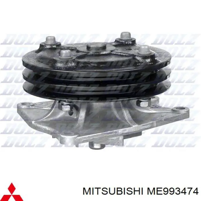 ME993474 Mitsubishi помпа водяна, (насос охолодження)