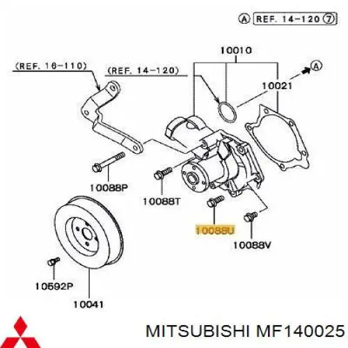 MF140025 Mitsubishi 