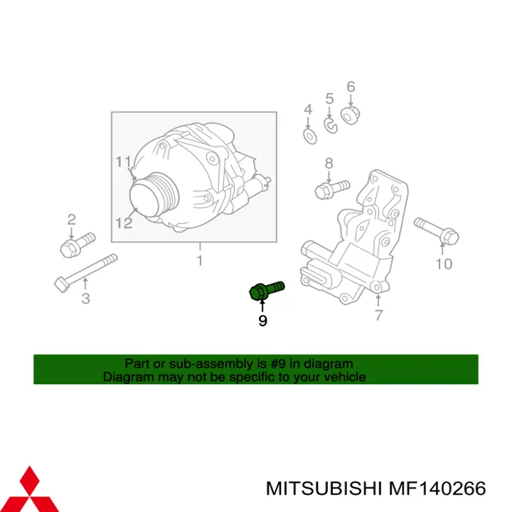 MF140266 Mitsubishi 
