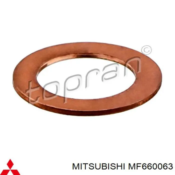 MF660063 Mitsubishi прокладка шланга подачі масла до турбіни