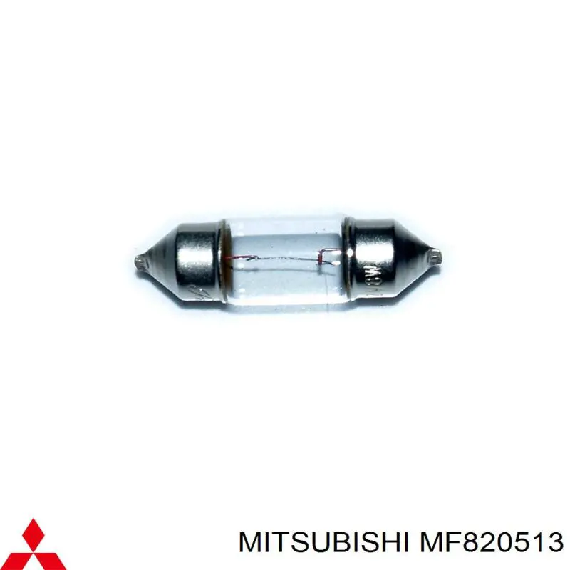 Лампочка плафону освітлення салону/кабіни Mitsubishi MF820513 ціна, від 0.54 USD