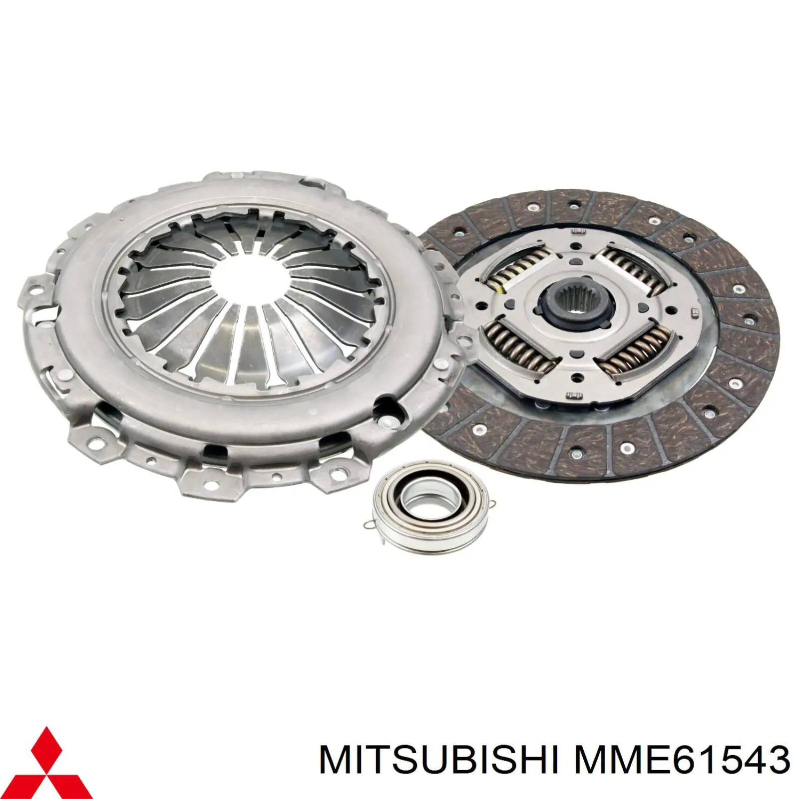MME61543 Mitsubishi комплект зчеплення (3 частини)