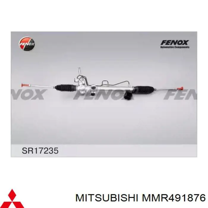 Рейка рульова MMR491876 Mitsubishi