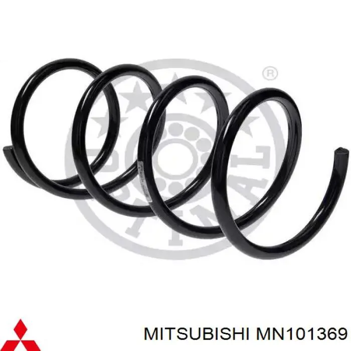 Купити MN101369 Mitsubishi Гвинтова пружина підвіска