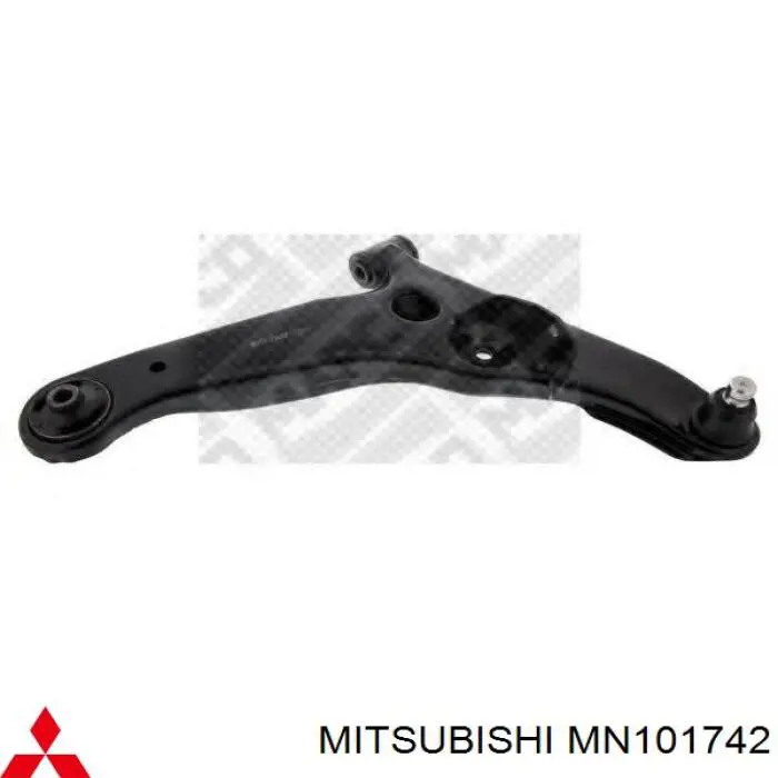 Купити MN101742 Mitsubishi Важіль передньої підвіски нижній, правий