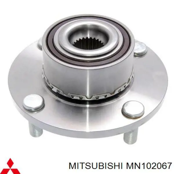 Купити MN102067 Mitsubishi Цапфа передня ліва
