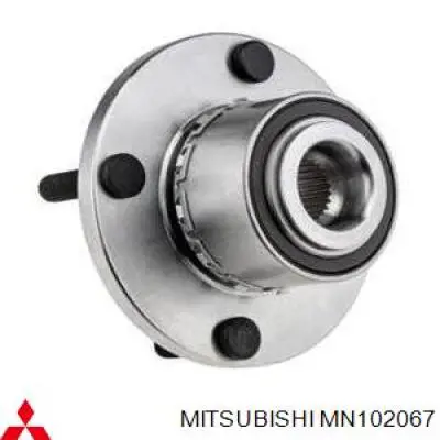Цапфа поворотного кулака Mitsubishi MN102067 ціна, від 53.61 USD
