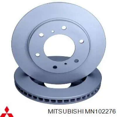MN102276 Mitsubishi диск гальмівний передній