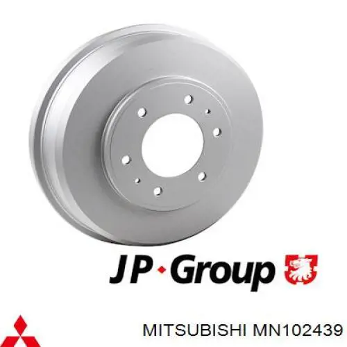 Барабан гальмівний задній Mitsubishi MN102439 ціна, від 39.70 USD