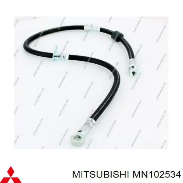 Купити MN102534 Mitsubishi Шланг гальмівний передній, правий