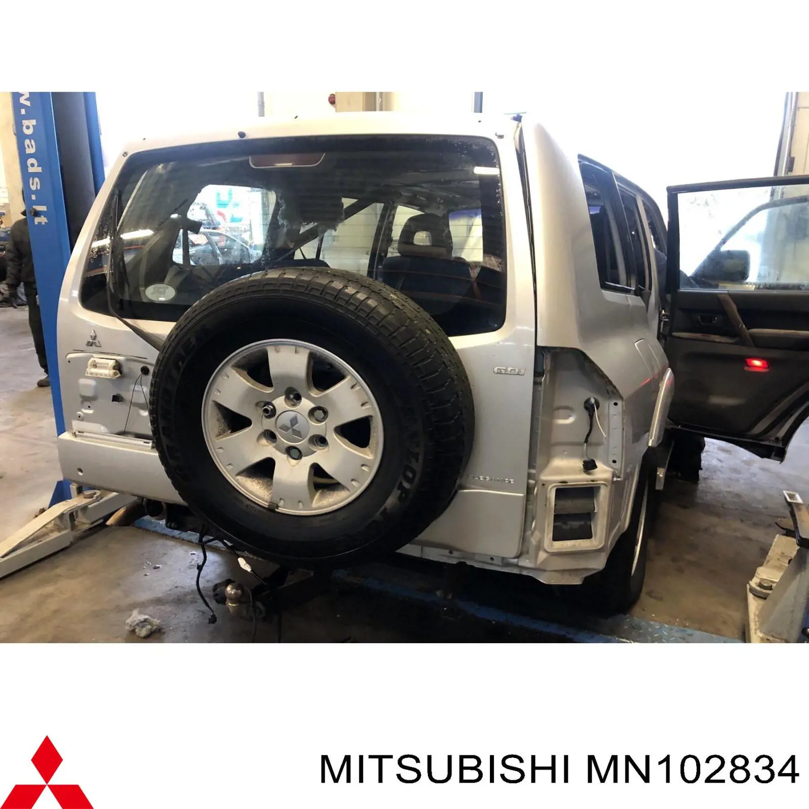 Купити MN102834 Mitsubishi Модуль (блок ЕБУ) управління АБС (ABS)