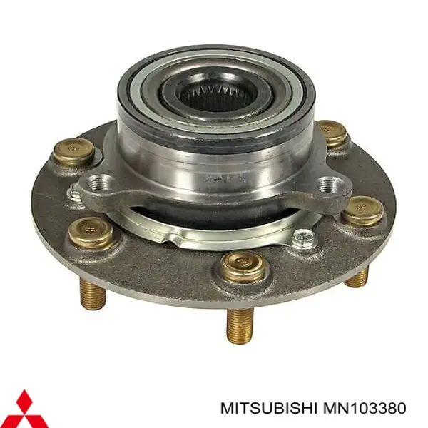 MN103380 Mitsubishi Гайка маточини передньої