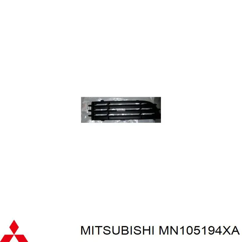 Заглушка протитуманки передньої правої Mitsubishi MN105194XA ціна, від 38.29 USD