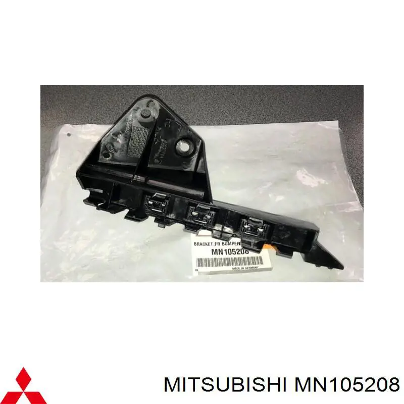 Купити MN105208 Mitsubishi Кронштейн бампера переднього, правий