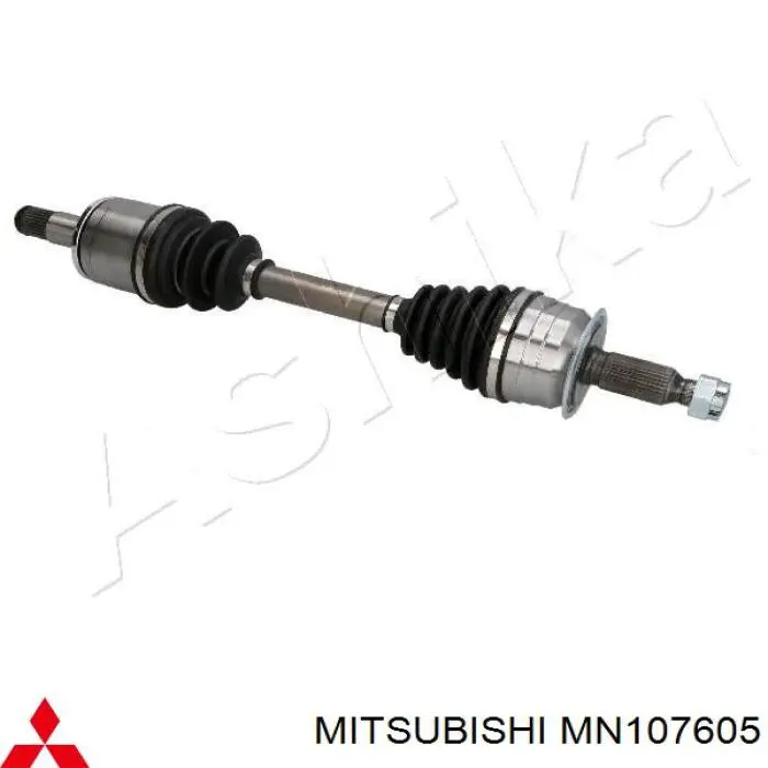 Привід передній лівий Mitsubishi MN107605 ціна, від 97.55 USD