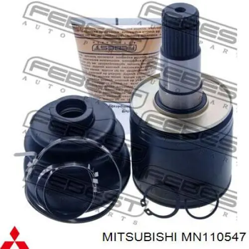 Піввісь (привід) передня, ліва MN110547 Mitsubishi