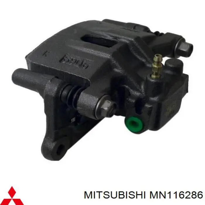 MN116286 Mitsubishi колодки гальмові задні, дискові