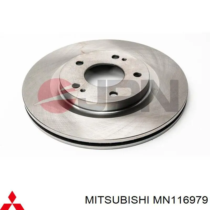 MN116979 Mitsubishi Гальмо дискове переднє
