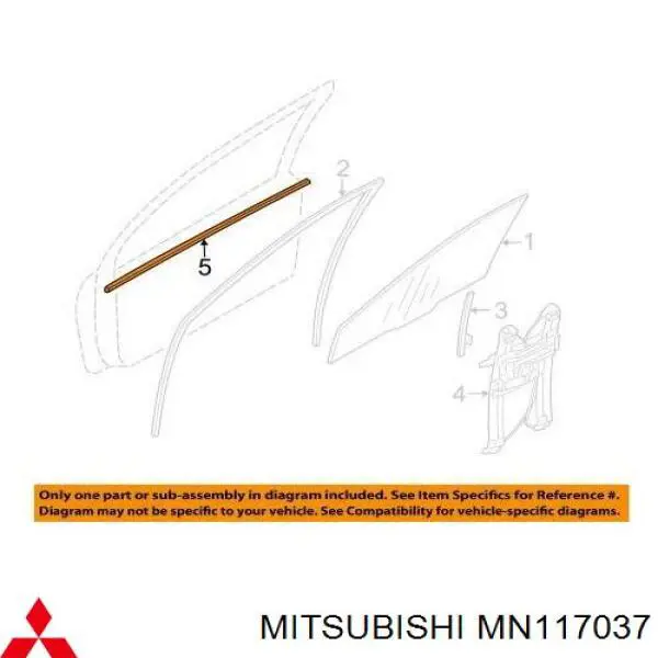  Mitsubishi MN117037 ціна, від 11.54 USD