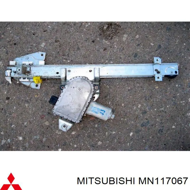 Механізм склопідіймача двері задньої, лівої MMR523513 Mitsubishi