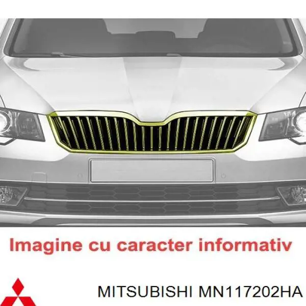 Купити Решітка радіатора Mitsubishi Pajero III 