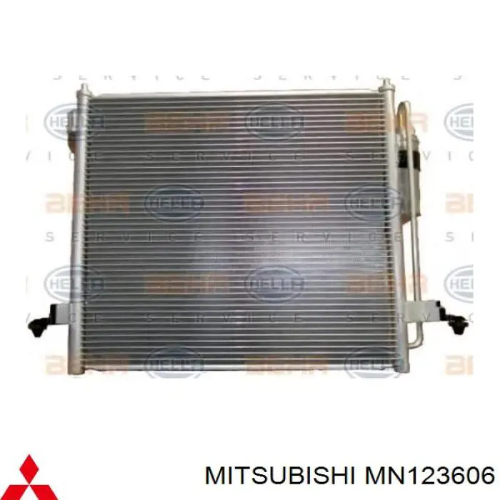 Купити MN123606 Mitsubishi Радіатор системи охолодження кондиціонера