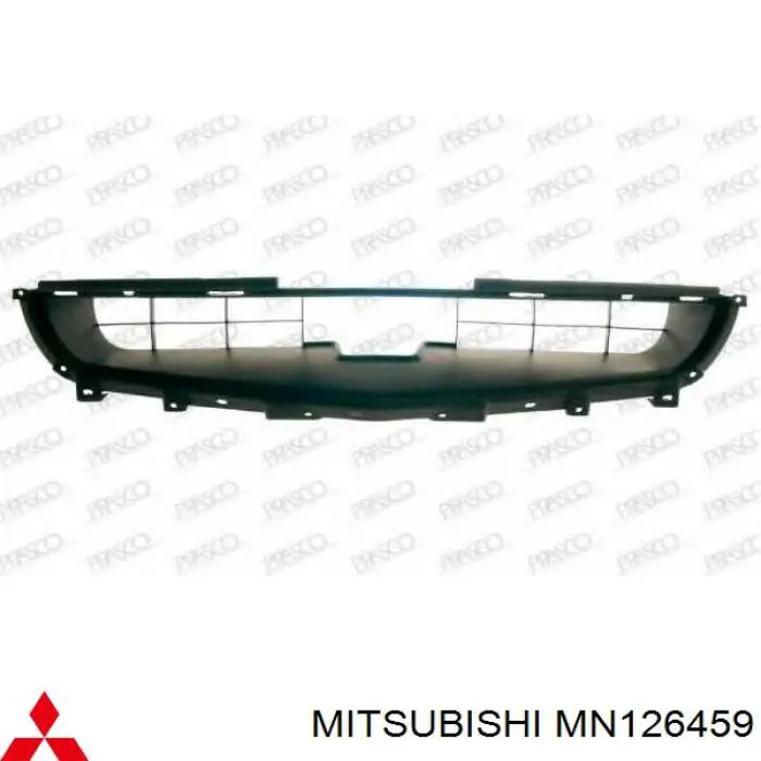 Решітка переднього бампера MN126459 Mitsubishi