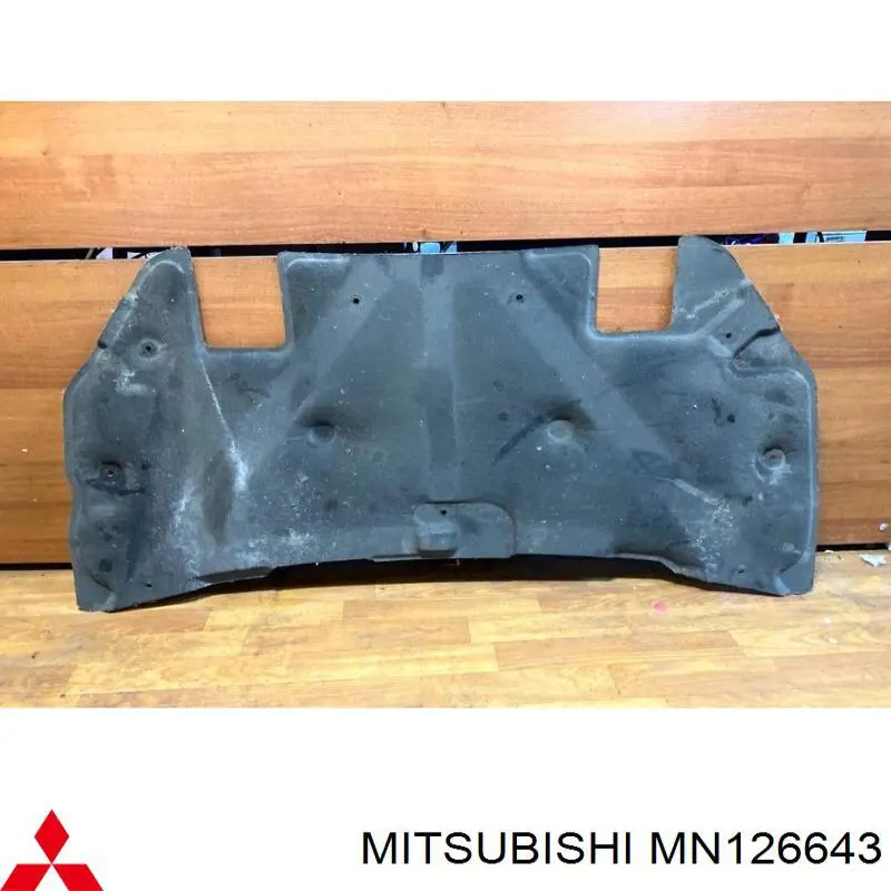 MN126643 Mitsubishi шумоізоляція капота