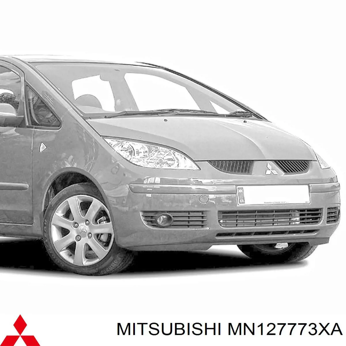 Решітка радіатора ліва Signeda PMB07135GAL ціна, від 14.36 USD