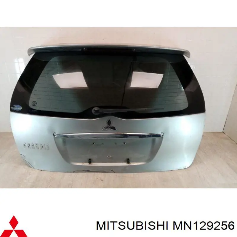 Скло заднє, 3/5-й двері (ляди) MN129256 Mitsubishi