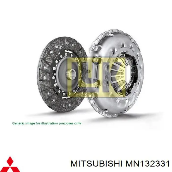 MN132331 Mitsubishi диск зчеплення