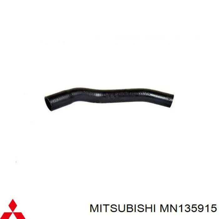 Шланг/патрубок радіатора охолодження, верхній MN135915 Mitsubishi