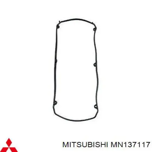 MN137117 Mitsubishi прокладка клапанної кришки двигуна