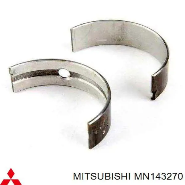MN143270 Mitsubishi кільця поршневі на 1 циліндр, std.