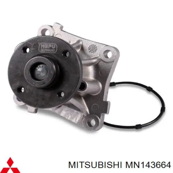 Купити MN143664 Mitsubishi Насос охолоджуючої рідини