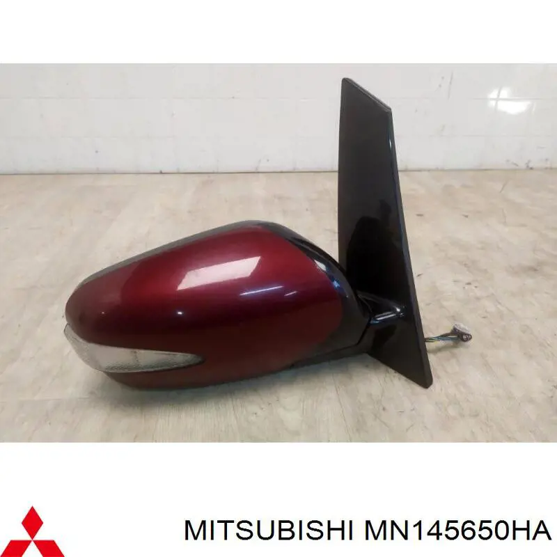 MN145650HA Mitsubishi дзеркало заднього виду, праве