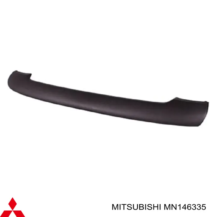 Накладка бампера переднього Mitsubishi MN146335 ціна, від 19.06 USD