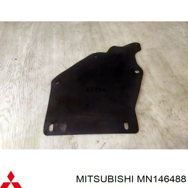 Щиток брудозахисний передньої арки крила Mitsubishi MN146488 ціна, від 5.78 USD