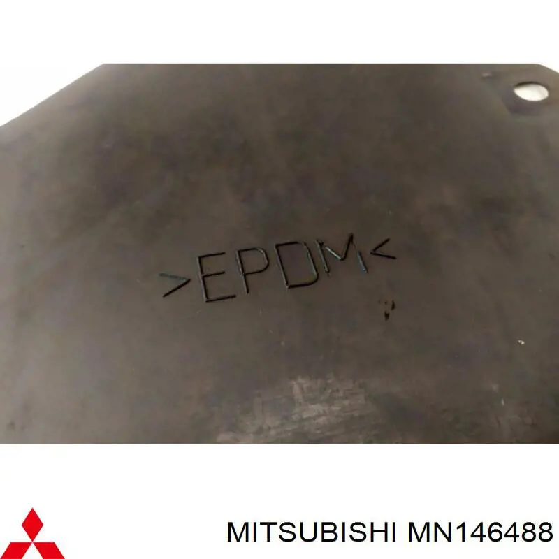 Щиток брудозахисний передньої арки крила Mitsubishi L 200 (KA_T, KB_T) (Міцубісі Л200)