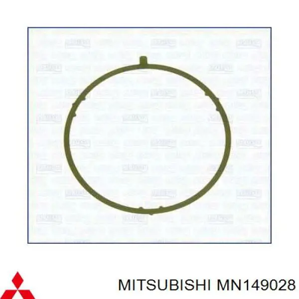 Прокладка впускного колектора MN149028 Mitsubishi