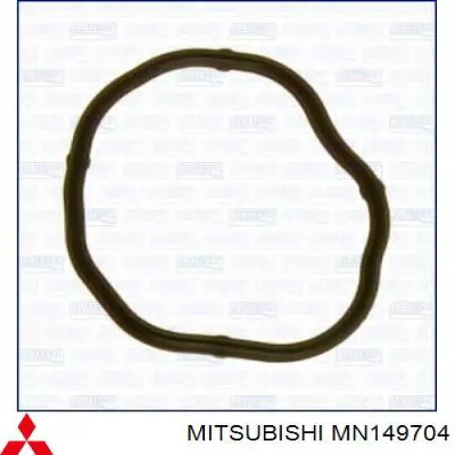 MN149704 Mitsubishi прокладка клапанної кришки двигуна, кільце