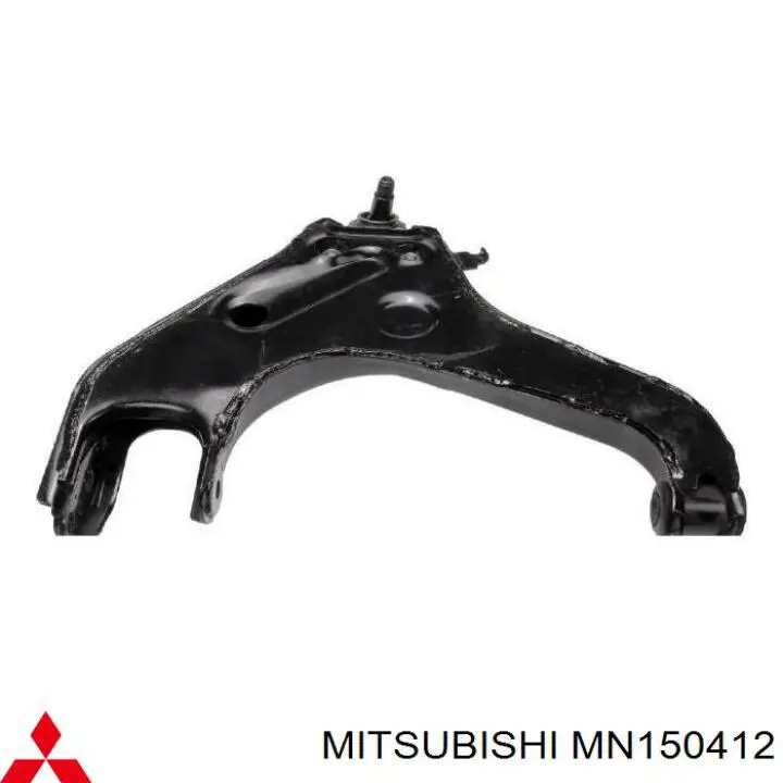 Важіль передньої підвіски нижній, правий Mitsubishi MN150412 ціна, від 50.67 USD