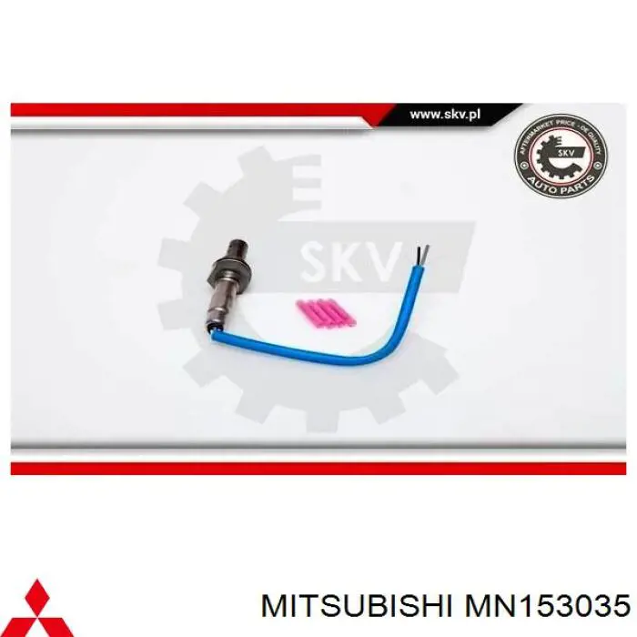 Купити MN153035 Mitsubishi Лямбда-зонд, датчик кисню до каталізатора, правий