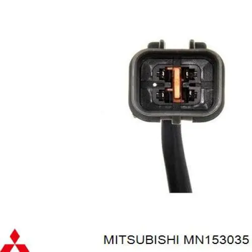 Лямбда-зонд, датчик кисню до каталізатора, правий MN153035 Mitsubishi