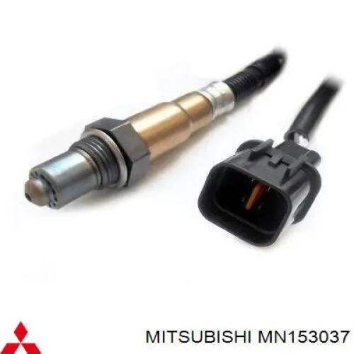 Лямбдазонд, датчик кисню після каталізатора, лівий Mitsubishi MN153037 ціна, від 36.14 USD